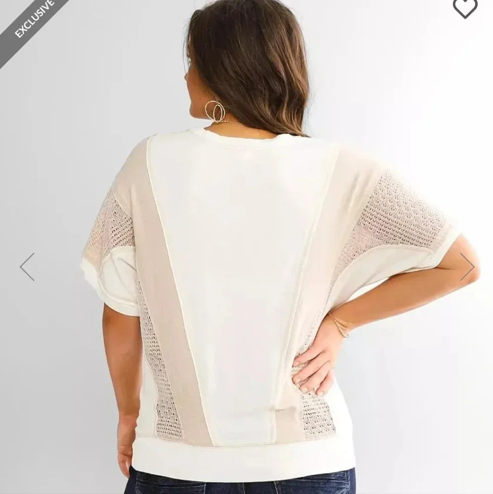 BKE raw edged piece top - Picture 3 of 13